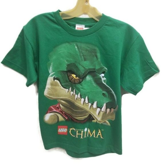 Legends of Chima 2012 Lego Boys T Shirt Crocodile - Picture 1 of 7